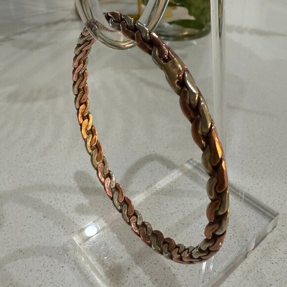 Unisex Metallic Bangle Bracelet - Picture 1 of 6